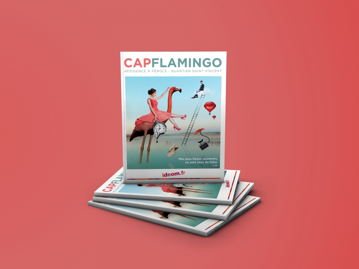 Cap flamingo